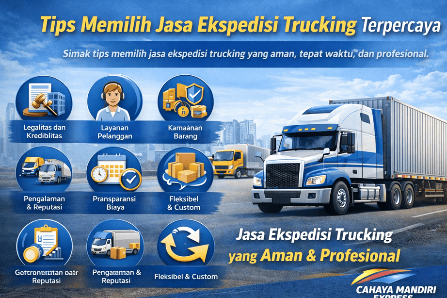 jasa ekspedisi trucking