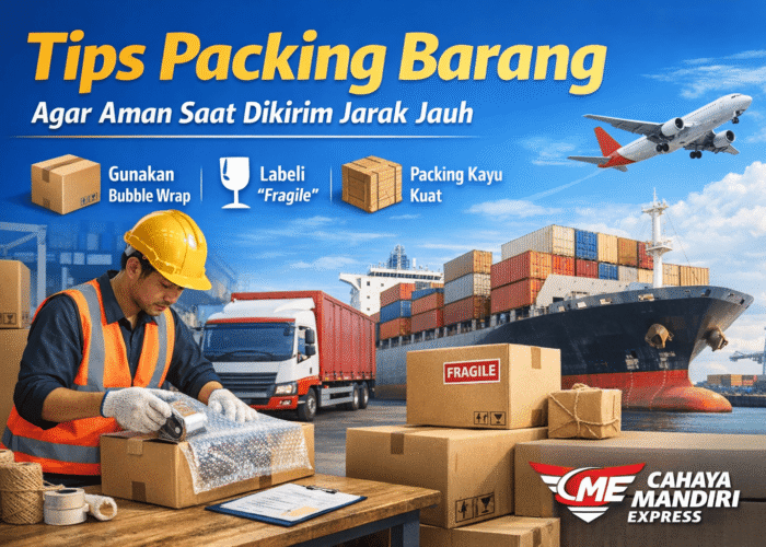 packing barang pengiriman