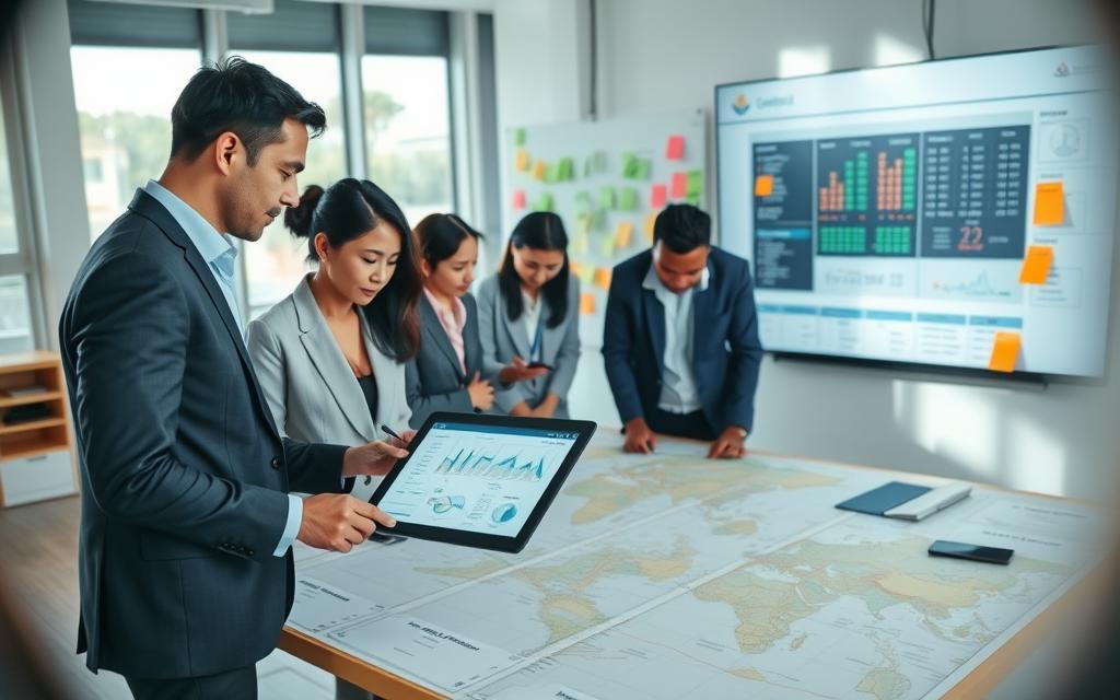 komunikasi tim logistik