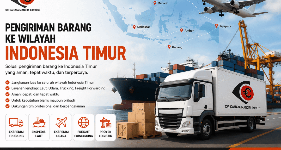 pengiriman barang Indonesia Timur