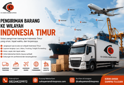 pengiriman barang Indonesia Timur