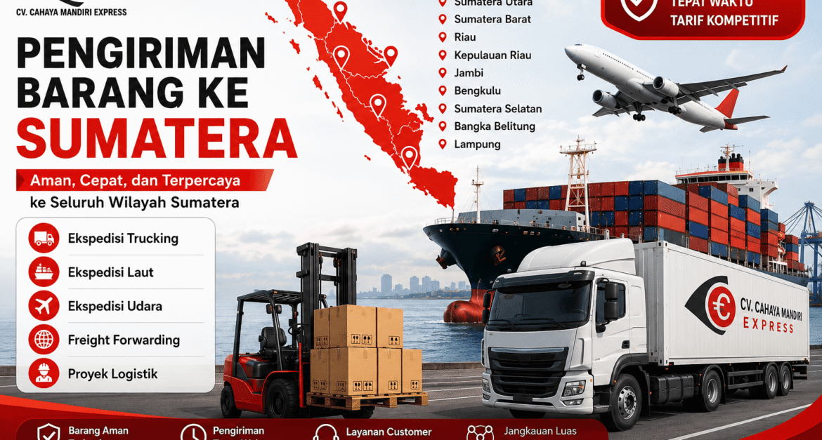 Pengiriman ke Sumatera