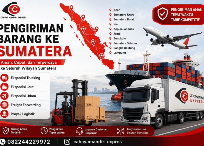 Pengiriman ke Sumatera