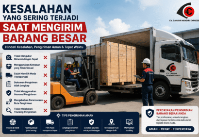 pengiriman barang besar